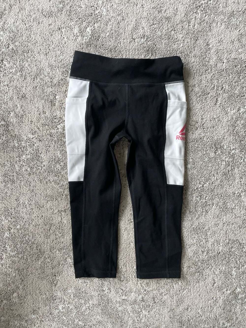 Reebok Girls Swift Colorblock Capri Leggings, Sizes 4-18 - .com